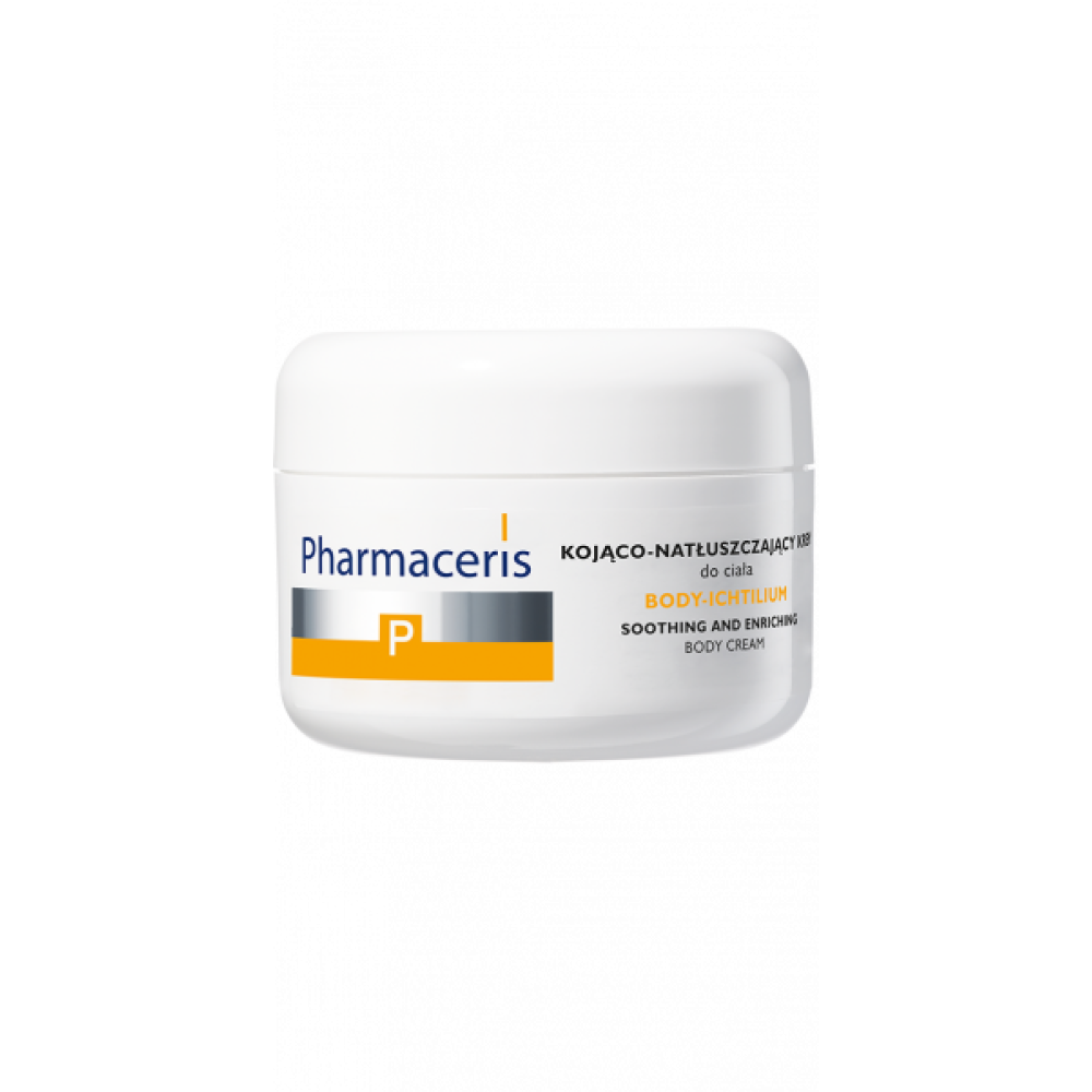 PHARMACERIS P soothing and enriching body cream BODY-ICHTILIUM, 175ml PHARMACERIS P soothing and enriching body cream BODY-ICHTILIUM, 175ml