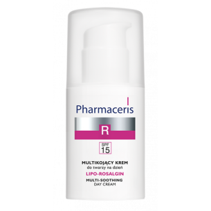PHARMACERIS R  Multi-soothing face cream for dry, normal and sensitive skin SPF 15 LIPO-ROSALGIN, 30ml PHARMACERIS R  Multi-soothing face cream for dry, normal and sensitive skin SPF 15 LIPO-ROSALGIN, 30ml