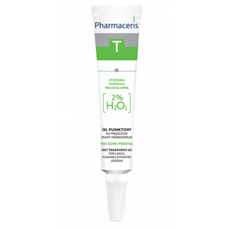 PHARMACERIS T medi acne -pointgel spot treatment gel for local microinflammatory lesions, 10ml