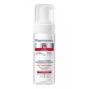 PHARMACERIS N Gentle capillary strengthening cleansing mousse for face and eyes PURI-CAPILIQMUSSE, 150ml