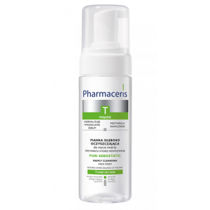 PHARMACERIS T Deeply  cleansing foam face cleansing foam RESTORES HYDRO-BALANCE OF THE SKIN PURI-SEBOSTATIC, 150ml PHARMACERIS T Deeply  cleansing foam face cleansing foam RESTORES HYDRO-BALANCE OF THE SKIN PURI-SEBOSTATIC, 150ml
