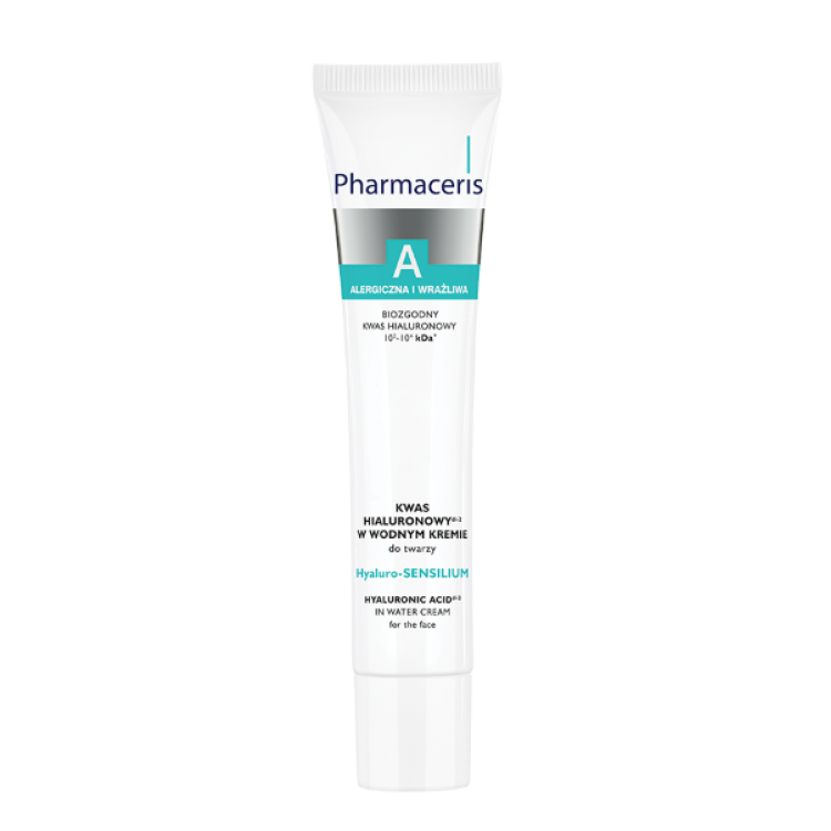 PHARMACERIS A hyaluronic acid di-2 in water cream for the face Hyaluro-SENSILIUM, 40ml