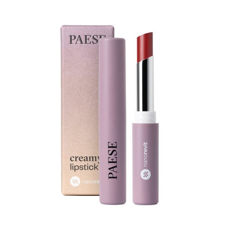 PAESE NANOREVIT Creamy Lipstick 16 RETRO RED 2,2 g