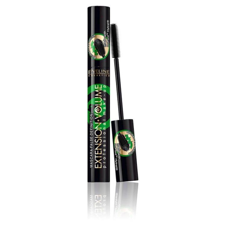 EVELINE EXTENSION VOLUME PROFESSIONAL MAKE-UP 4D FALSE DEFINITION LONG&CURL UP& FULL SEPARATION MASCARA, 10ml