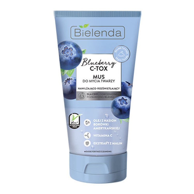BIELENDA BLUEBERRY C-TOX cleansing face wash 135 g