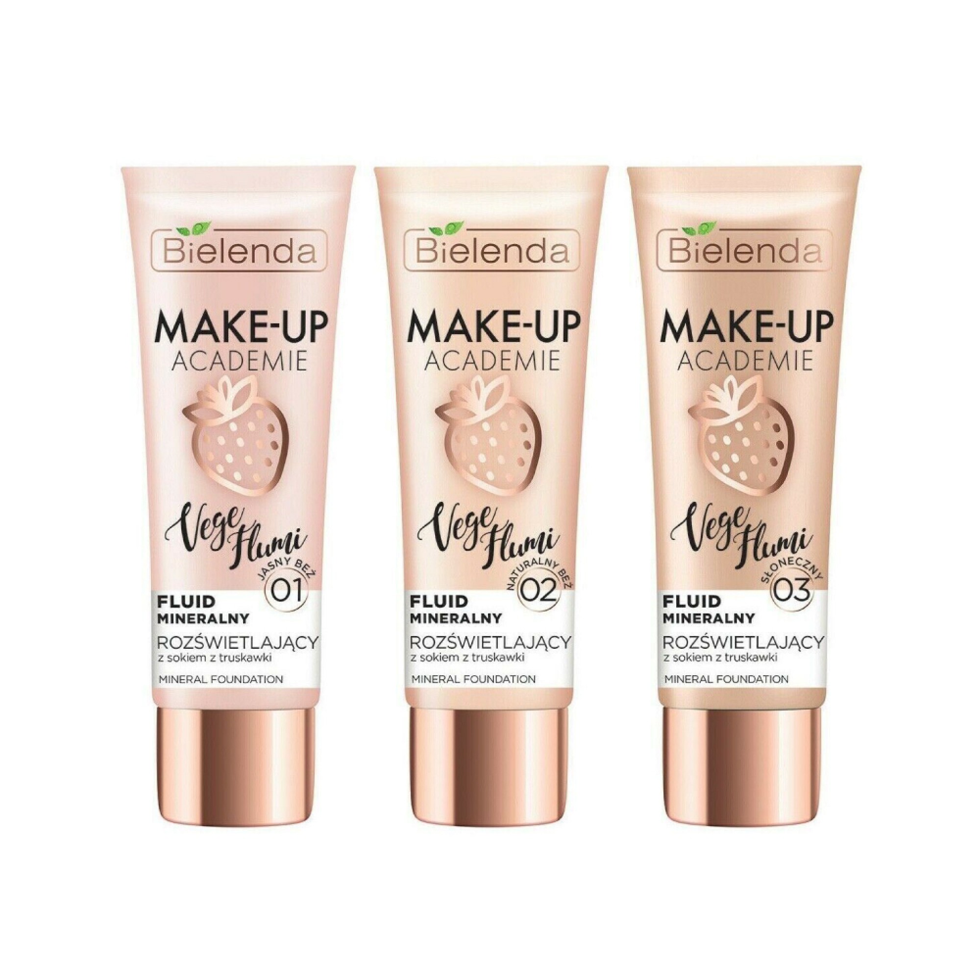 Bielenda Make-Up Academie Vege Flumi Mineral Fluid 01 30g