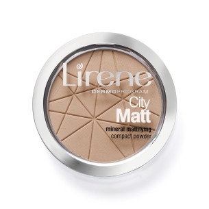 LIRENE CITY MATT MINERAL MATTIFYING POWDER, BEIGE 03, 9g LIRENE CITY MATT MINERAL MATTIFYING POWDER, BEIGE 03, 9g