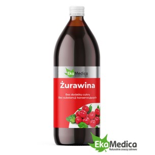 EkaMedica 100% Natural Cranberry Juice 500ml EkaMedica 100% Natural Cranberry Juice 500ml