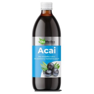 EkaMedica Natural 100% Acai Berry Juice 500ml EkaMedica Natural 100% Acai Berry Juice 500ml