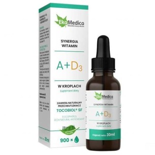EkaMedica Synergia Witamin A and D3 in Drops 30ml EkaMedica Synergia Witamin A and D3 in Drops 30ml