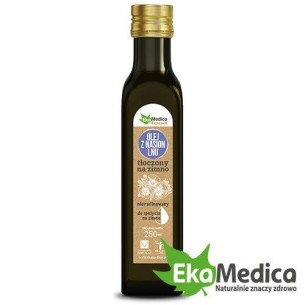EkaMedica Flax Seed Oil with Vitamin E Omega-3 and Omega-6 Fatty Acids 250ml EkaMedica Flax Seed Oil with Vitamin E Omega-3 and Omega-6 Fatty Acids 250ml