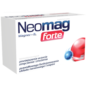 Neomag Forte Magnesium + Vitamin B6 Reducing Fatigue 30 Tablets Neomag Forte Magnesium + Vitamin B6 Reducing Fatigue 30 Tablets
