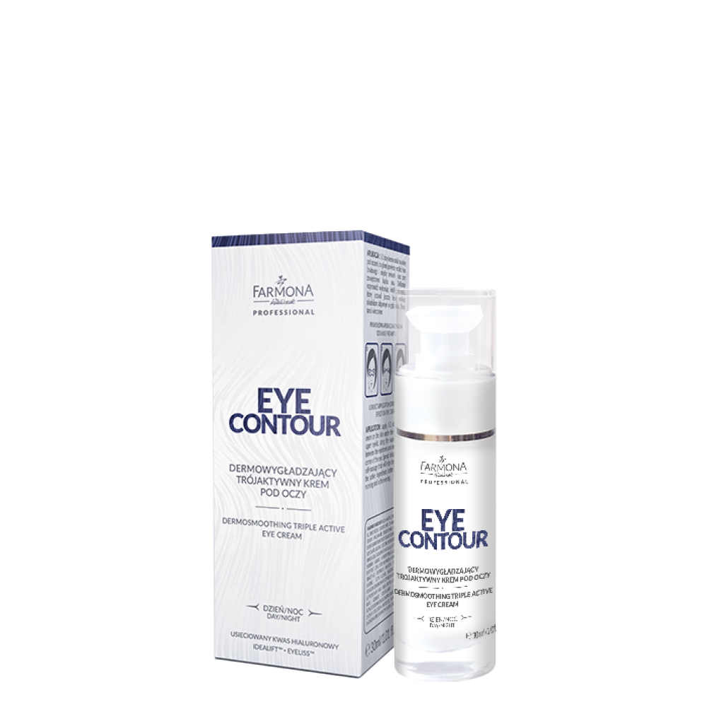FARMONA PROFESSIONAL EYE CONTOUR dermosmoothing triactive eye cream, 30ml FARMONA PROFESSIONAL EYE CONTOUR dermosmoothing triactive eye cream, 30ml