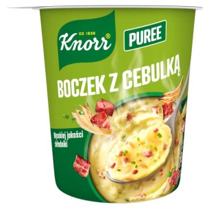 Knorr Dish Puree Bacon with Onion 51g Knorr Dish Puree Bacon with Onion 51g