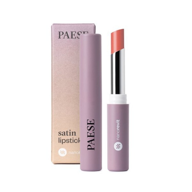 PAESE NANOREVIT Satin Lipstick 21 SOFT PEACH 2,2 g