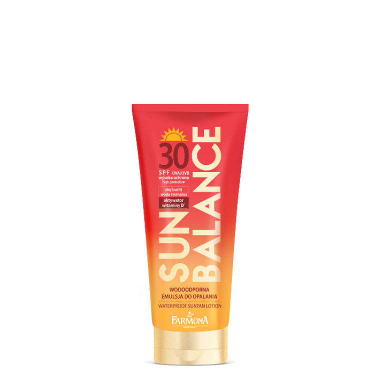 FARMONA SUN BALANCE Waterproof suntan lotion SPF30, 150ml