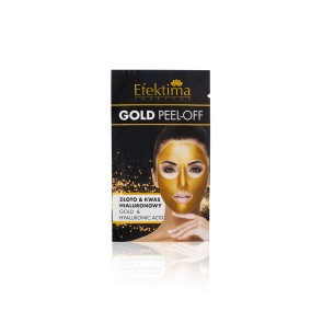 EFEKTIMA GOLD PEEL-OFF FACE MASK WITH GOLD & HYALURONIC ACID 7ML EFEKTIMA GOLD PEEL-OFF FACE MASK WITH GOLD & HYALURONIC ACID 7ML