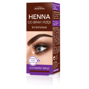 JOANNA HENNA EYEBROW & EYELASH TINT- DARK BROWN JOANNA HENNA EYEBROW & EYELASH TINT- DARK BROWN
