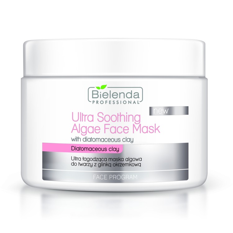 BIELENDA PROFESSIONAL Ultra soothing algae face mask with diatomaceous clay, 190g