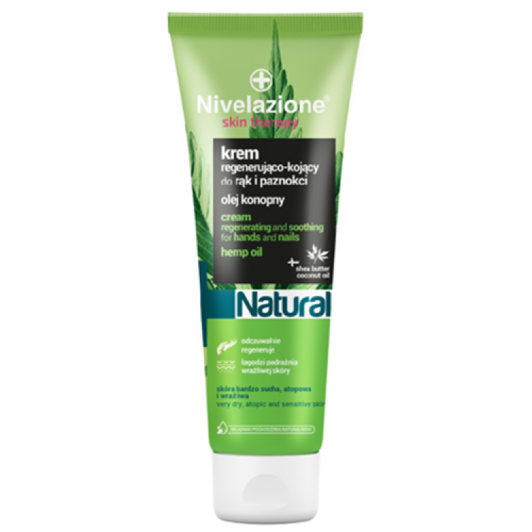 FARMONA NIVELAZIONE REGENERATING AND SOOTHING HAND AND NAILS CREAM WITH HEMP OIL 100ml EXP: 04.2024