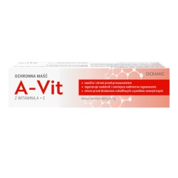 OCEANIC A-Vit Protective ointment with vitamins A + E 25g OCEANIC A-Vit Protective ointment with vitamins A + E 25g