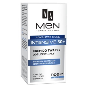 AA MEN ADVANCED CARE INTENSIVE 50+ Rebuilding & Regenerating Face Cream 50ml