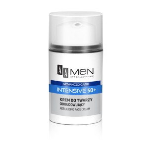 AA MEN ADVANCED CARE INTENSIVE 50+ Rebuilding & Regenerating Face Cream 50ml AA MEN ADVANCED CARE INTENSIVE 50+ Rebuilding & Regenerating Face Cream 50ml