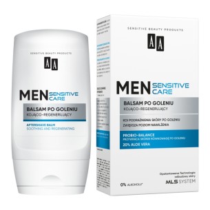 AA MEN Sensitive Soothing & Regenerating Aftershave Balm 100ml AA MEN Sensitive Soothing & Regenerating Aftershave Balm 100ml