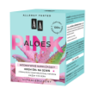 AA PINK ALOE VERA Intensively moisturising gel day cream 50ml