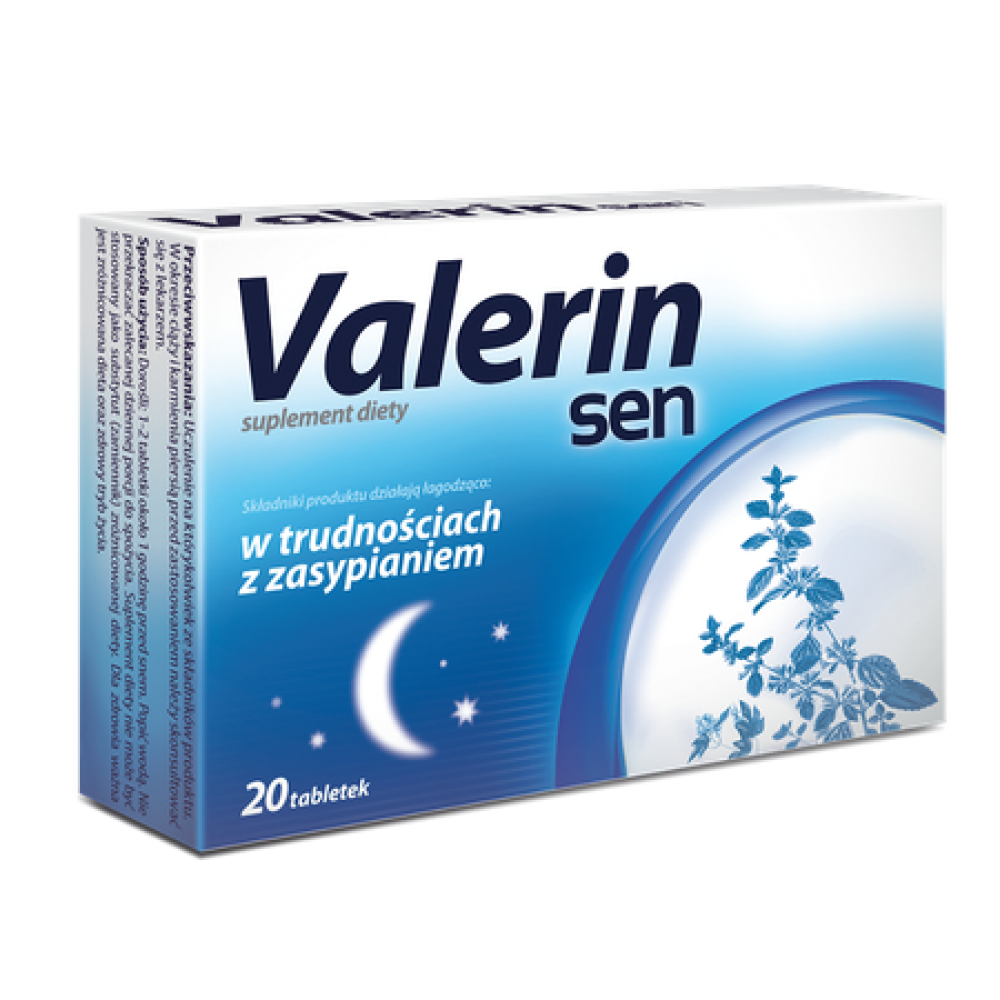 AFLOFARM Valerin sleep 20 tablets AFLOFARM Valerin sleep 20 tablets