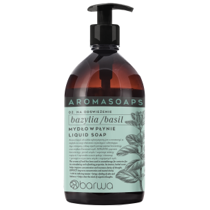 BARWA AROMA SOAPS Basil liquid soap 500 ml BARWA AROMA SOAPS Basil liquid soap 500 ml