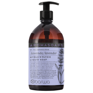 BARWA AROMA SOAPS Lavender liquid soap 500ml BARWA AROMA SOAPS Lavender liquid soap 500ml