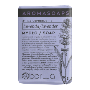 BARWA AROMA SOAPS Lavender bar soap 100 g BARWA AROMA SOAPS Lavender bar soap 100 g