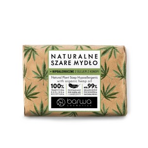 Barwa Natural Plant soap with organic hemp oil 90g Barwa Natural Plant soap with organic hemp oil 90g