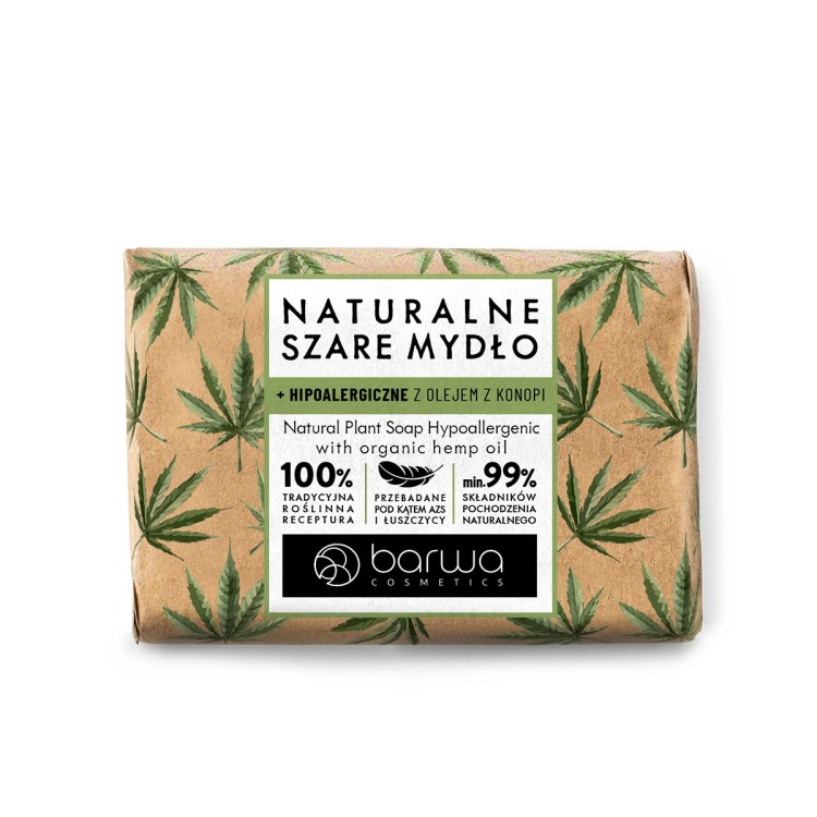 Barwa Natural Plant soap with organic hemp oil 90g