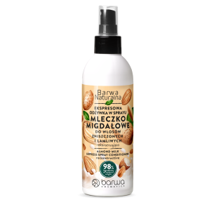 BARWA NATURAL ALMOND MILK EXPRESS SPRAY CONDITIONER RECOSTRUCTIVE 200ML BARWA NATURAL ALMOND MILK EXPRESS SPRAY CONDITIONER RECOSTRUCTIVE 200ML