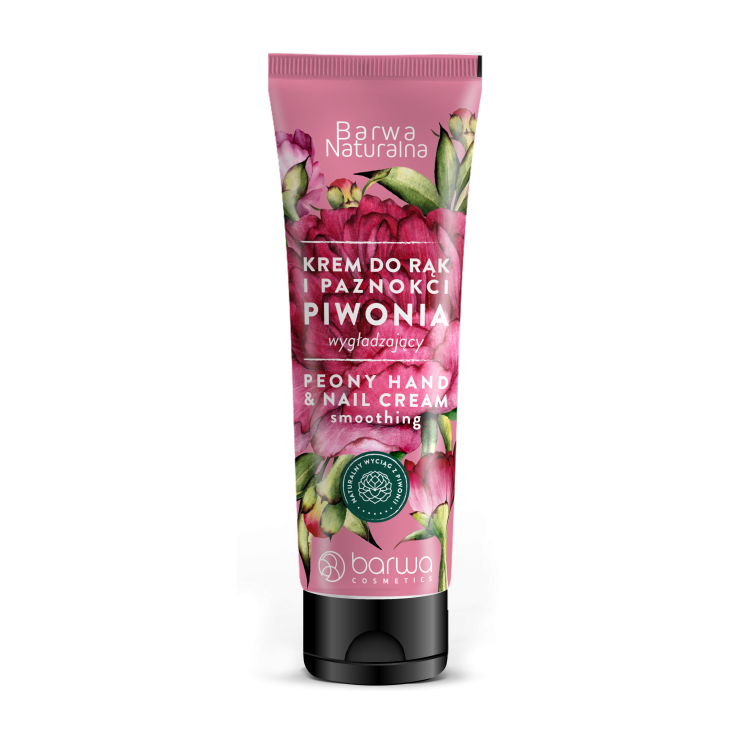 BARWA NATURAL PEONY SMOOTHING HAND AND NAILS CREAM 100ml