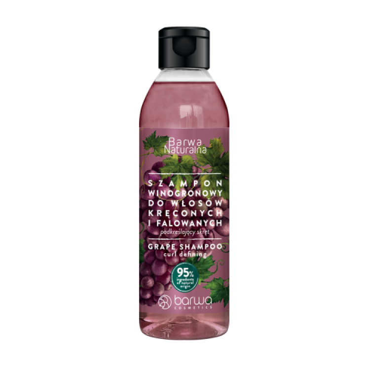 BARWA NATURAL SHAMPOO FOR CURLY AND WAVE HAIR GRAPE 300ml