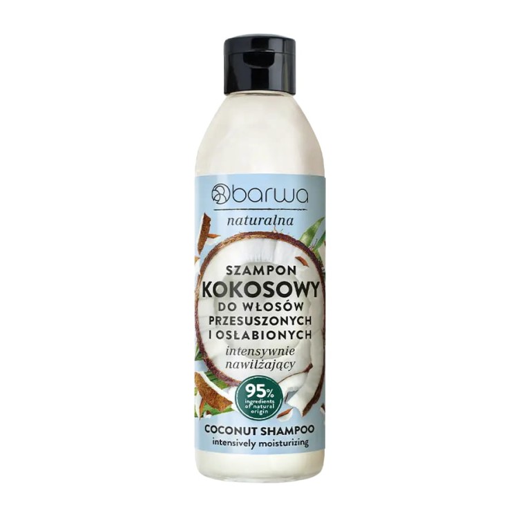 BARWA NATURAL Moisturizing Coconut Shampoo 300 ml BARWA NATURAL Moisturizing Coconut Shampoo 300 ml