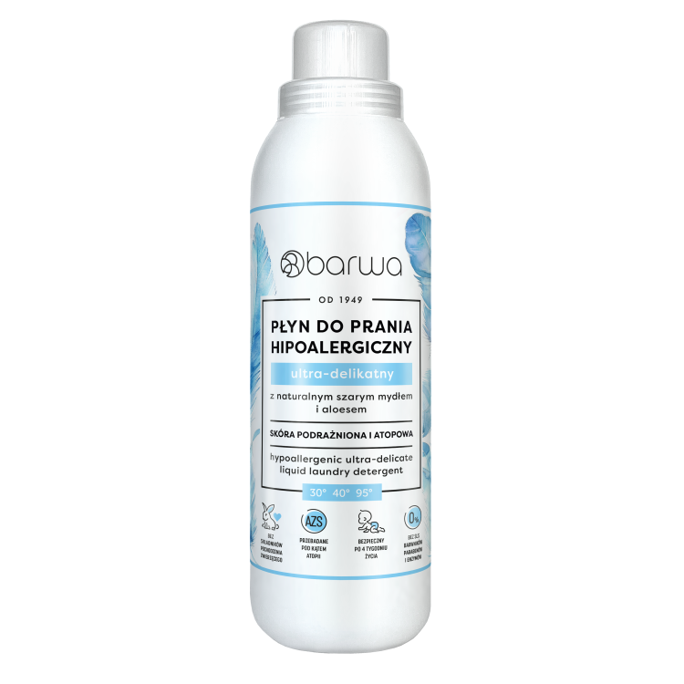 BARWA Hypoallergenic ultra-delicate liquid laundry detergent 1l