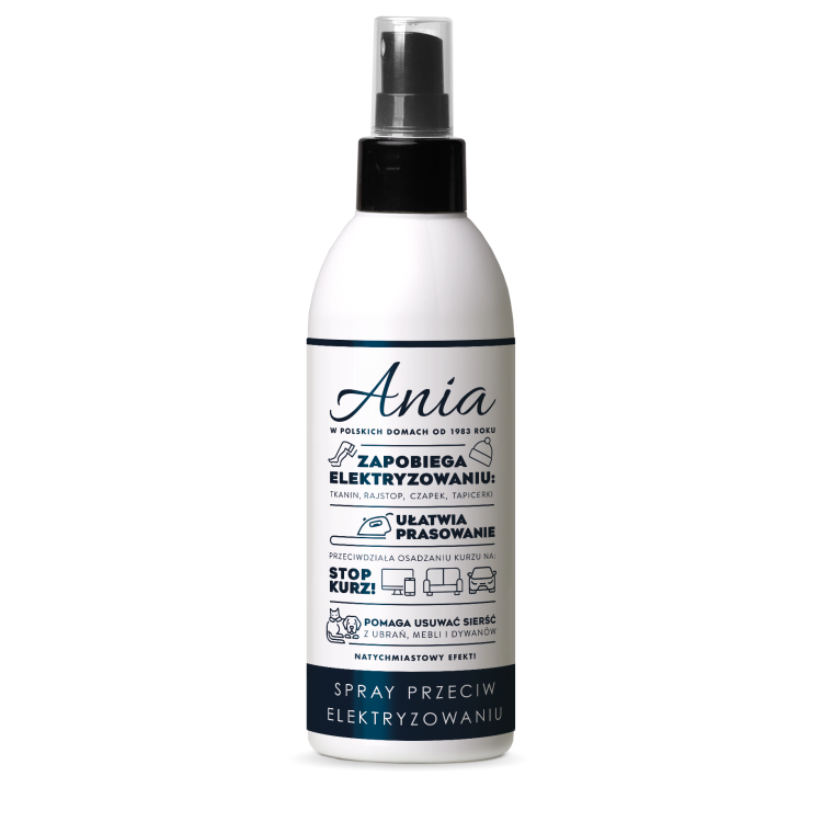 BARWA Ania antistatic liquid prevents static electricity 220ml BARWA Ania antistatic liquid prevents static electricity 220ml