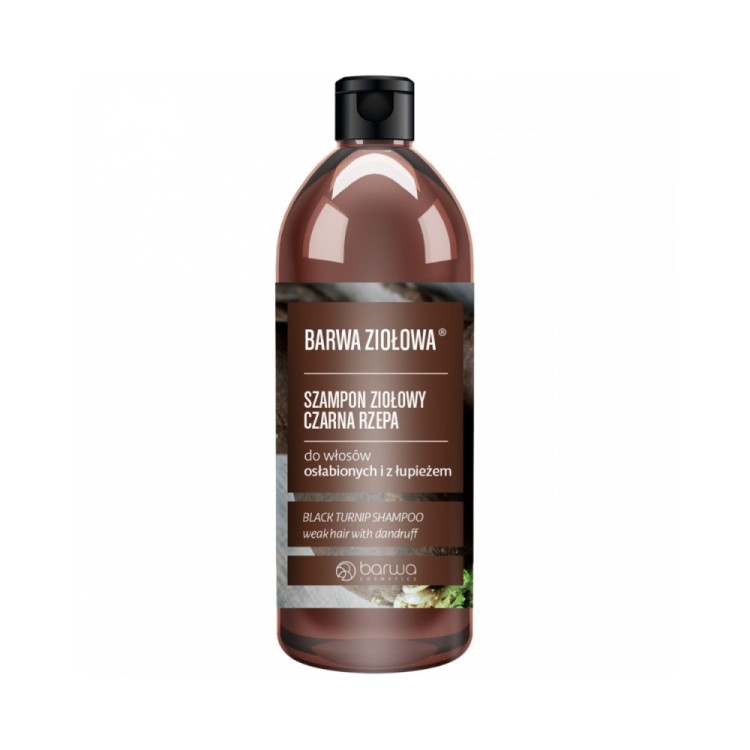 BARWA HERBAL SHAMPOO BLACK TURNIP 480ML