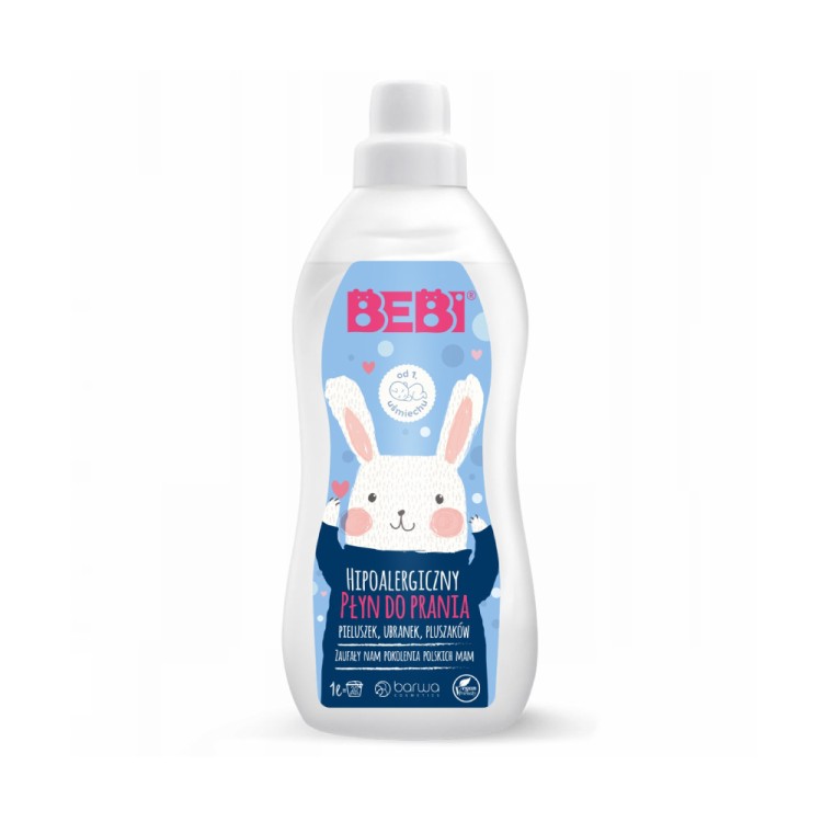 BARWA BEBI HYPOALLERGENIC WASHING LIQUID FOR BABY NAPPIES AND UNDERWEAR 1L