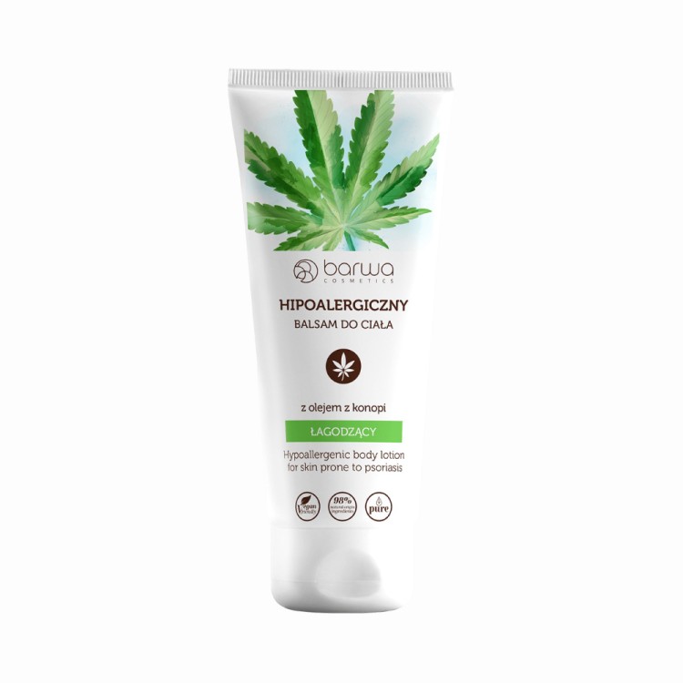 BARWA HYPOALLERGENIC BODY LOTION WITH HEMP OIL 200ml