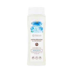 BARWA HYPOALLERGENIC SHOWER GEL FOR DRY SKIN WITH FLAX EXTRACT 400ml