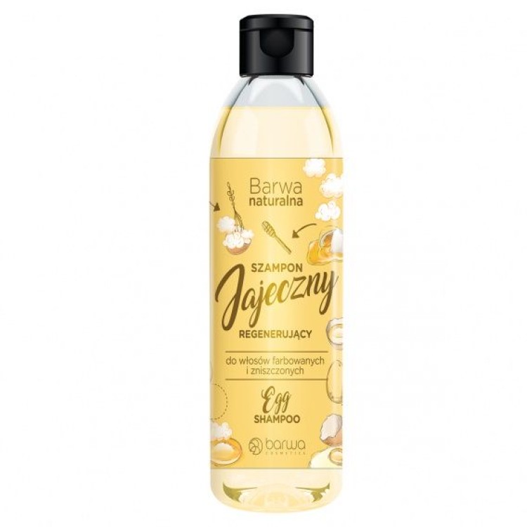 BARWA NATURAL REGENERATING EGG SHAMPOO 300ml