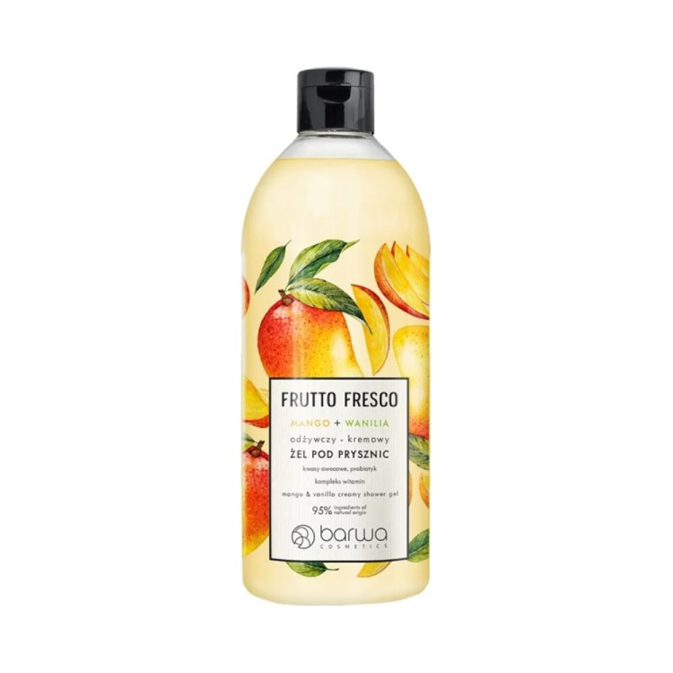 BARWA Frutto Fresco mango vanilla creamy shower gel 480ml