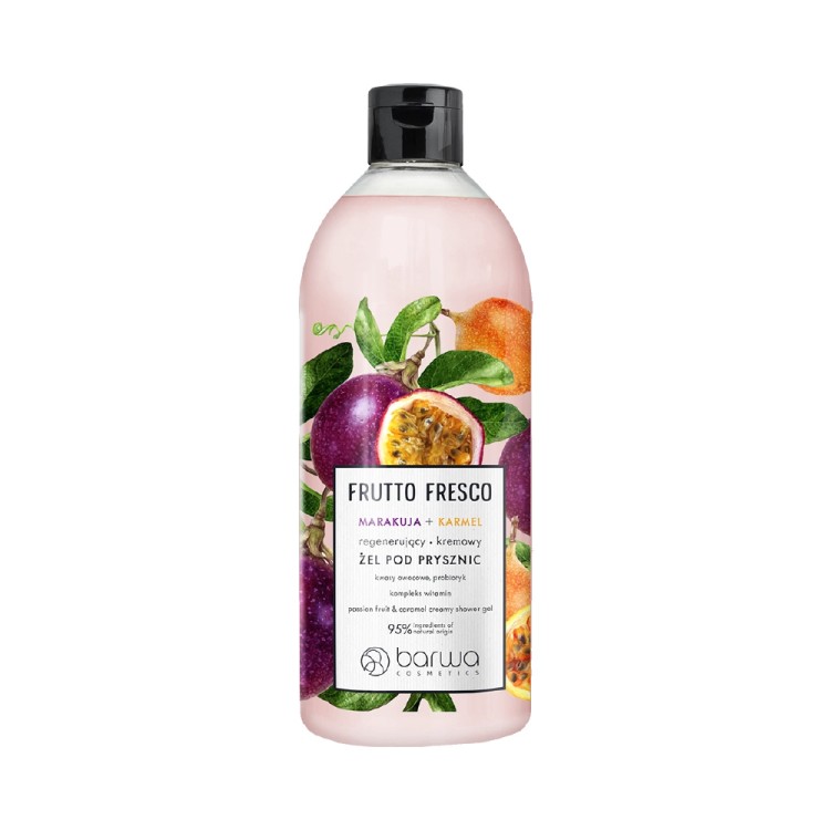 BARWA Frutto Fresco passion fruit caramel creamy shower gel 480m