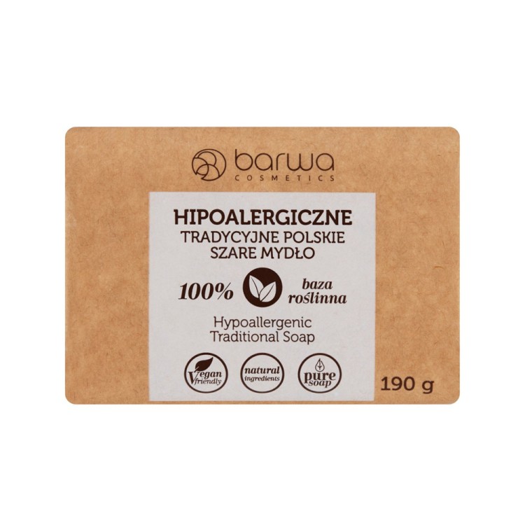 BARWA HYPOALLERGENIC TRADITIONAL POLISH GRAY SOAP 190G