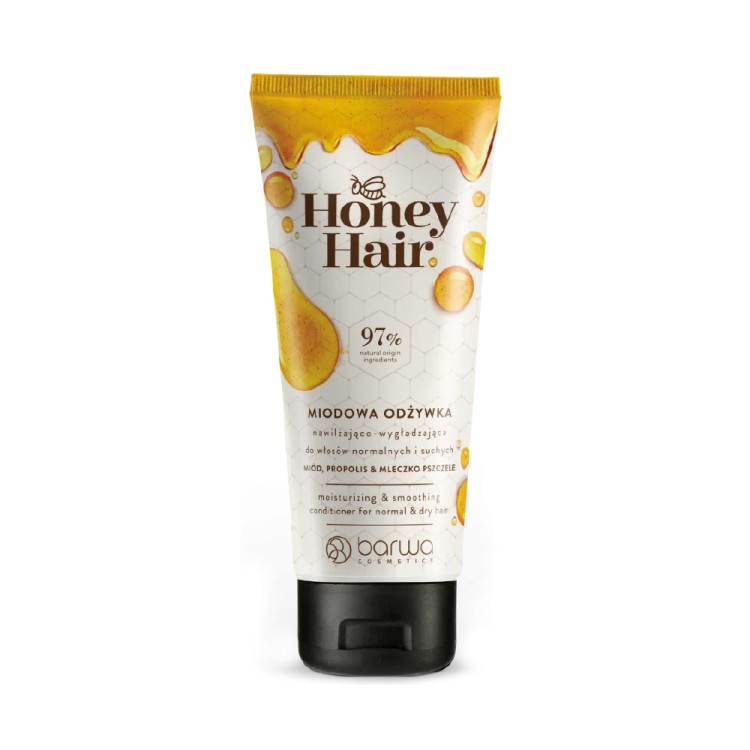 BARWA Honey Hair  MOISTURISING CONDITIONER, honey, propolis, royal jelly 200 ml